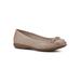 Women's Cheryl Ballet Flat by Cliffs in Natural Burnished Smooth (Size 11 M)