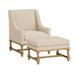 Alonso Lounge Chair & Ottoman - Ballard Designs - Ballard Designs