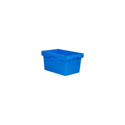 PROREGAL Conical Mehrweg-Stapelbehälter Blau |HxBxT 32,3x40x60cm |58 Liter |Lagerbox Eurobox Transportbox Transportbehälter Stapelbehälter