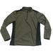 Under Armour Shirts | Mens Under Armour Army Green And Black Fleece Half Zip Size M | Color: Black/Green | Size: M