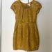 J. Crew Dresses | J. Crew Gold Brocade Fully Lined Cocktail Dress, Size 2, Gently Worn | Color: Gold | Size: 2