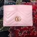 Gucci Bags | Gucci Card Wallet | Color: Black/Pink | Size: Approx 4 W 2 3/4 H Inches