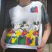 Disney Tops | Authentic Vintage 90’s Mickey Mouse T-Shirt | Color: Blue/Green/Red/Yellow | Size: S