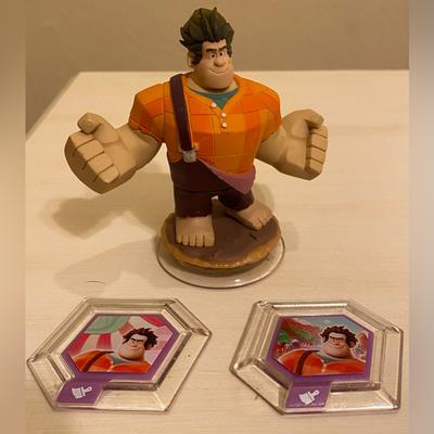 Disney Video Games & Consoles | Disney Infinity Wreck It Ralph & 2 Power Discs (#G63) | Color: Brown/Orange | Size: Os