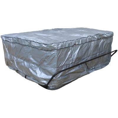 Schutzplane AMERICAN SPA "Cover Jacket", silber (silberfarben), B:230cm H:100cm L:230cm, Polyester, Planen, BxL: 230x230 cm Image