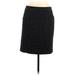 Halogen Casual Skirt: Black Tweed Bottoms - Women's Size 8