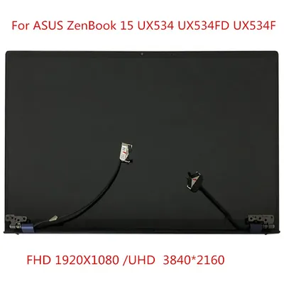 Écran LCD d'origine pour Asus ZenPle15 assemblage complet UHD FHD UX534 UX534ineau UX534FA