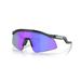 Oakley Hydra Sunglasses - Men's Crystal Black Frame Prizm Violet Lens 37 OO9229-922904-37