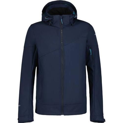 ICEPEAK Herren Funktionsjacke BARMSTEDT, Größe 52 in DUNKEL BLAU