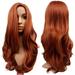 Christmas gift savings Hanas 63cm Womens Girls Sexy Long Curls Wavy Party Wigs Long Curly Hair Synthetic Wig