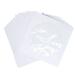 CD DVD Sleeves DVD CD Media Paper Envelop Sleeves Holder with Clear Window Flap White Pack of 100