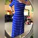 Lularoe Dresses | Lularoe Ana Maxi Dress, Small | Color: Blue/White | Size: S