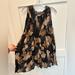 Free People Dresses | Free People Slip Dress M Perfect Condition | Color: Black/Tan | Size: M