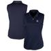 Women's Cutter & Buck Navy New York Yankees Americana Logo DryTec Forge Stretch Sleeveless Polo