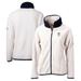 Women's Cutter & Buck White San Francisco Giants Americana Logo Cascade Eco Sherpa Full-Zip Fleece Jacket