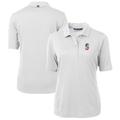 Women's Cutter & Buck White Seattle Mariners Americana Logo DryTec Virtue Eco Pique Recycled Polo