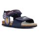 Sandale GEOX "J GHITA BOY" Gr. 34, blau (navy, avengers) Kinder Schuhe