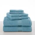 Martex Ringspun 6 Piece Towel Set Terry Cloth/100% Cotton in Blue | 30 W in | Wayfair 079465027488079465027488