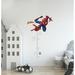 Room Mates SPIDER-MAN GROWTH CHART GIANT PEEL & STICK WALL DECALS Vinyl in Blue/Red | 21.39 H x 29.53 W in | Wayfair RMK5168GC