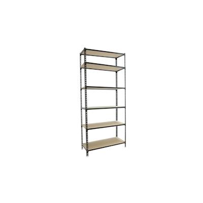 PROREGAL Schwerlastregal GIANT MULI | HxBxT 250x80x30cm | 6 Fachböden | Fachlast 150kg | Anthrazit | Lagerregal Kellerregal Werkstattregal Metallregal Image