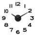Westclox Analog Modern 20" Floating Number Quartz Accurate Wall Clock Plastic | 20 H x 20 W x 1.8 D in | Wayfair 33324
