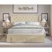 Fauna Tufted Upholstered Storage Panel Bed