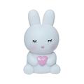 LBECLEY Bathroom Stuff Creative Led Night Light Cute Light Emitting Bunny Lamp Room Bedside Lamp Ornaments Enamel Night Light Toilet Bowl Night Light Activated A One Size