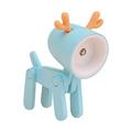 Aousin Cute Pet Night Lights Folding Dog Table Lamps Eye Protection Lamps (Blue Deer)