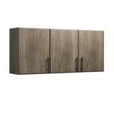 Prepac Elite Wall Cabinet Versatile Adjustable Garage Wall Cabinet by Prepac Tall 3-Door 54 W x 24 H x 12 D DEW-5424 Drifted Gray