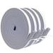 QJUHUNG Foam Seal Tape 4 Rolls 1/2 Inch Wide X 2/5 Inch Thick Self Adhesive Weather Stripping Insulation Foam Neoprene Weather Stripping Total 13 Feet Long (4 X 3.3 Ft Each)