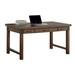 Addison Rustic Writing Desk, Writing Table, Office Desk, Brown