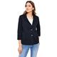 CECIL Damen B211867 Blazer 3/4 Arm, Deep Blue, S EU