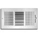 UlaREYoy C103M 14X06(Duct Opening Measurements) 3-Way Supply 14 6-Inch Sidewall or Ceiling Register Grille Inch x 6-Inch White-Powder Coated