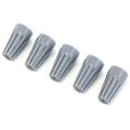 Red Hound Auto 500 pcs Grey Screw on Wire Connectors Twist-On Easy Screw Pack