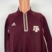 Adidas Jackets & Coats | Adidas Texas A&M Aggies Sideline Pullover Sweatshirt Ncaa College Sewn Size S | Color: Red | Size: S