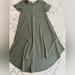 Lularoe Dresses | Green Lularoe Carly Dress | Color: Green | Size: Xxs
