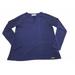 Michael Kors Tops | Michael Kors Womens T-Shirt Top Navy Long Sleeve Keyhole Crew Neck S | Color: Red | Size: S