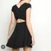 Brandy Melville Dresses | Brandy Melville Cross Back Dress | Color: Black | Size: S