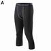 Men Sweatpants # Compression Basketball Tights High Elastic Sports Football Pants Quick Dry Men Fitness Running Leggings P1J5