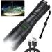 Rechargeable Flashlights - 100 000 High Lumens Bright XHP99 LED Flashlight - 5 Modes Waterproof Tactical Flashlights for Emergencies Camping