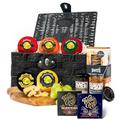 Luxury Cheese Hamper with Chutneys, Crackers and Chocolate | 5 Artisan Cheese Truckles Gift Set | Delivered Chilled