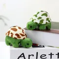 Porte-clés jouet en peluche tortue verte cadeau de noël pour enfant cadeau de nouvel an