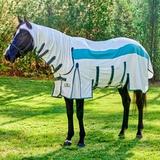 SmartPak SweetItch Fly Sheet II - 84 - White/Magnet/Blue Sage - Smartpak