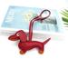 wofedyo Home Decor Pu Hand Rope Bag Hanging Decoration Cartoon Animal Shape Handbag Hanging Decoration Animal Bag Decoration Bathroom Decor Wall Decor Red2 12*8*1.5