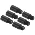 Uxcell 1.5g Copper Dart Weight Add Accentuator 6 Pcs 8.5mm 2BA Thread Darts Weight Adjuster Dart Accessories Black