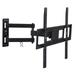 Mount-It! Full Motion TV Wall Mount Long 17 Extension Fits 32 -70 TV s Capacity 77 Lbs.