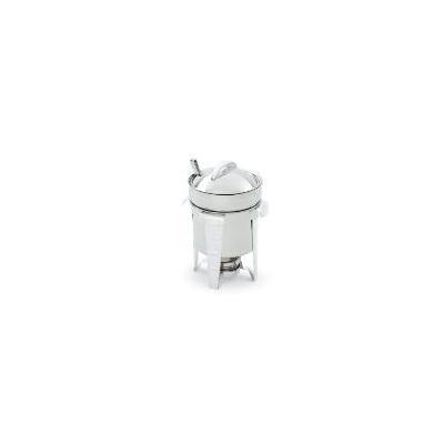 Vollrath 49524 Maximillan Steel Marmite, 7.4 qt, Stainless, Mirror Finish, w Rack & Inset