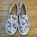 J. Crew Shoes | Floral Athletic Slides | Color: Blue/White | Size: 9