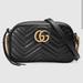 Gucci Bags | Gucci Marmont Black Small Shoulder Bag | Color: Black/Gold | Size: Os