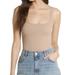 Free People Tops | Free People Intimately Square One Seamless Camisole - Nude - Size Xs-S | Color: Tan | Size: S